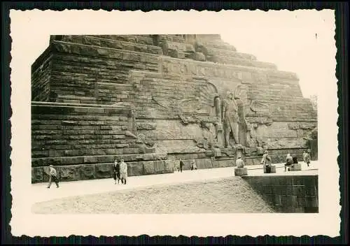 Foto Leipzig in Sachsen, Völkerschlachtdenkmal, Relief, Erzengel Michael 1939