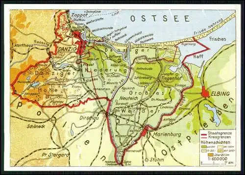 9x AK Gdańsk Danzig Pommern Polen - diverse Ansichten keine Originale vor 1945