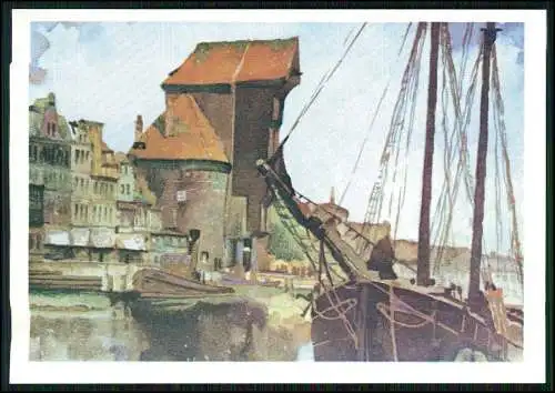 9x AK Gdańsk Danzig Pommern Polen diverse Ansichten keine Originale vor 1945.