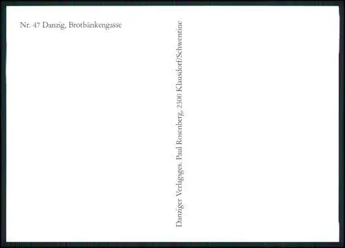 9x AK Gdańsk Danzig Pommern Polen diverse Ansichten keine Originale vor 1945