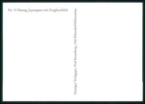 9x AK Gdańsk Danzig Pommern Polen diverse Ansichten keine Originale vor 1945