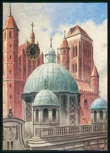 9x AK Gdańsk Danzig Pommern Polen diverse Ansichten keine Originale vor 1945