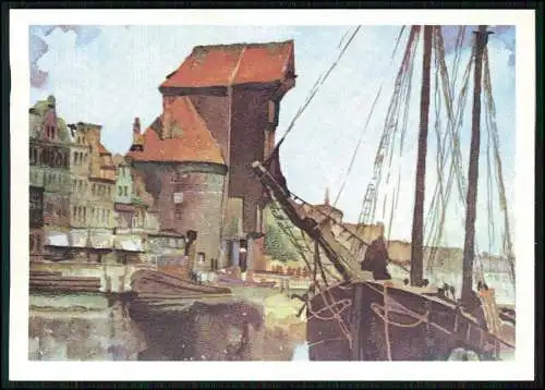 9x AK Gdańsk Danzig Pommern Polen diverse Ansichten keine Originale vor 1945