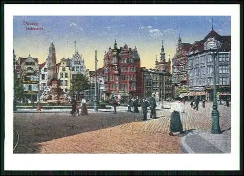 9x AK Gdańsk Danzig Pommern Polen diverse Ansichten keine Originale vor 1945