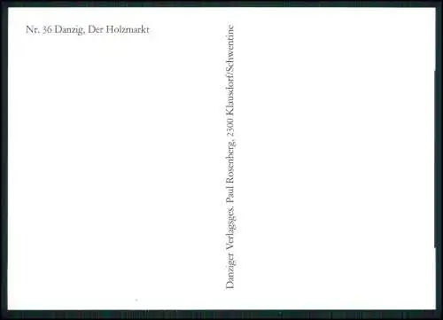 9x AK Gdańsk Danzig Pommern Polen diverse Ansichten keine Originale vor 1945
