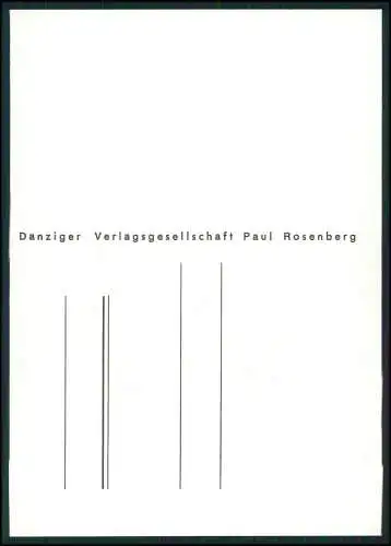 9x AK Gdańsk Danzig Pommern Polen diverse Ansichten keine Originale vor 1945