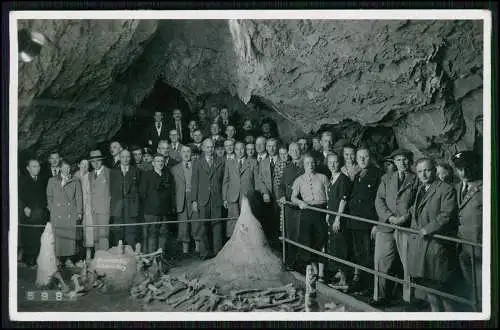 Foto AK Hermannshöhle - Rübeländer Tropfsteinhöhle Rübeland im Harz Nr. 5987 um