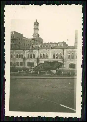 Charkiw Kharkov Ukraine Panzer Tank Foto aus Album Soldat der Wehrmacht 1941-42