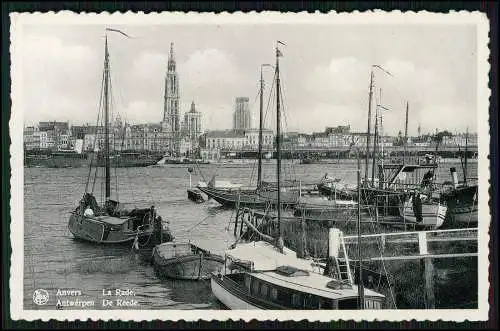 8x Foto Reise nach Antwerpen Belgien von 1940 Feldpost AK bis 1953