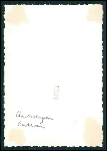 8x Foto Reise nach Antwerpen Belgien von 1940 Feldpost AK bis 1953