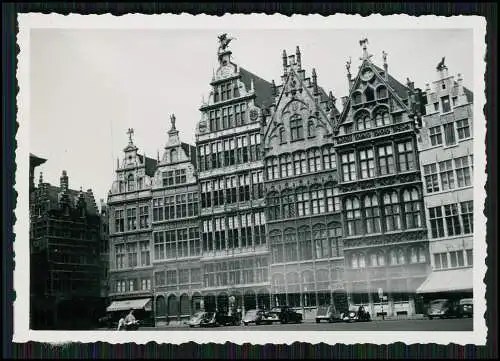 8x Foto Reise nach Antwerpen Belgien von 1940 Feldpost AK bis 1953