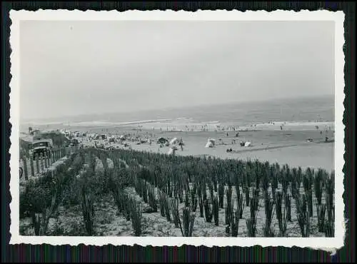 3x Foto Reise nach Scheveningen Den Haag Südholland 1950-55