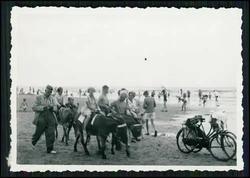 3x Foto Reise nach Scheveningen Den Haag Südholland 1950-55