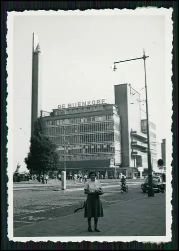 12x Foto Reise nach Amsterdam Hafen Schiffe uvm. Holland Niederlande 1950-55