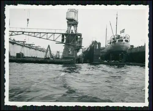 12x Foto Reise nach Amsterdam Hafen Schiffe uvm. Holland Niederlande 1950-55