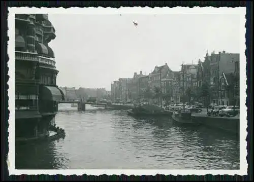 12x Foto Reise nach Amsterdam Hafen Schiffe uvm. Holland Niederlande 1950-55