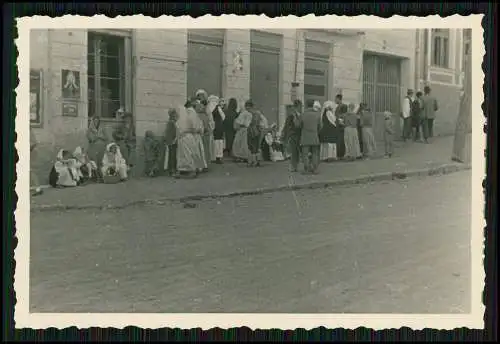 3x Foto Bauern Händler Dorf Balkan Bulgarien Griechenland 1941