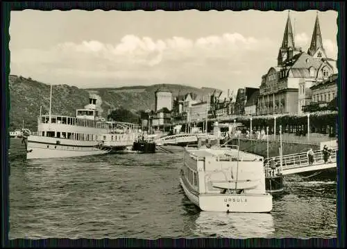 3x Foto Boppard am Rhein Dampfer Schifffahrt KD Köln Düsseldorfer 1940