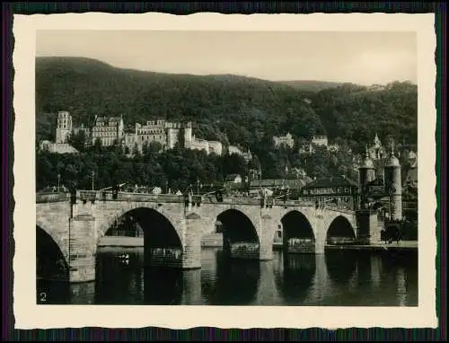 22x Foto Heidelberg mit Umgebung am Neckar 1936-40