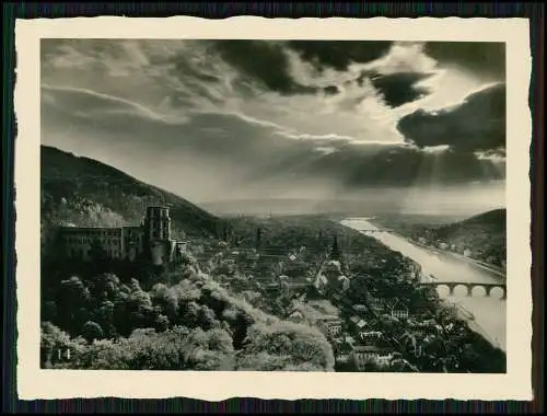 22x Foto Heidelberg mit Umgebung am Neckar 1936-40