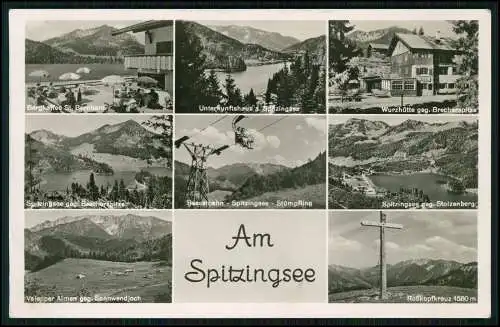 Foto AK Spitzingsee Schliersee in Oberbayern Teilansichten von der Umgebung