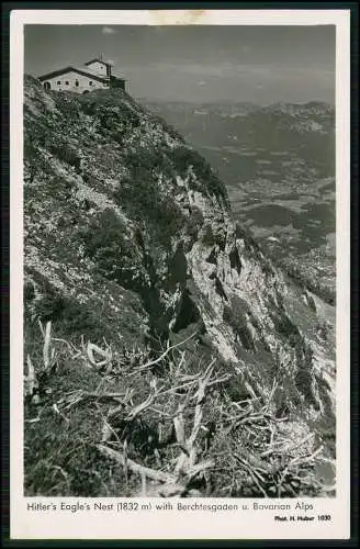 Foto AK Berchtesgaden in Oberbayern Kehlsteinhaus Teehaus am Kehlstein 1955