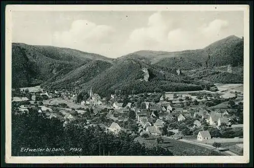 AK Erfweiler Dahn Südwestpfalz RheinlandPfalz Dahner Felsenlandist Luftbild 1941