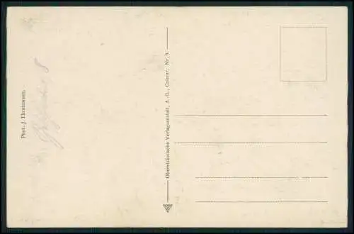 AK Ried Elsass Bauernhof zwischen Münster und Kahlenwasen Straßburg Colmar 1917