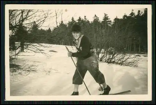 9x Foto junge Männer Jungs Ski Fuchsjagd oä. Königstein Hofheim Kronberg Taunus.