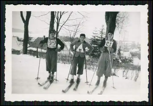 7x Foto junge Männer Jungs Ski Fuchsjagd oä. Königstein Hofheim Kronberg Taunus
