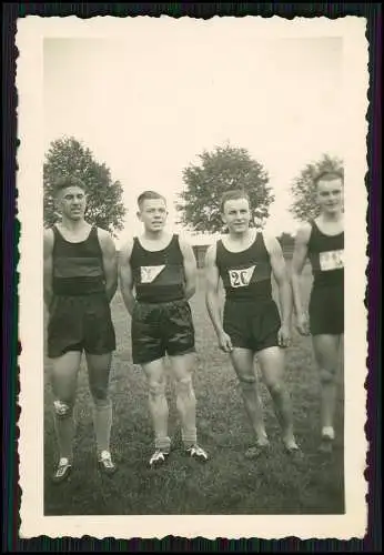 4x Foto Leichtathletik laufen junge Männer b. Königstein Hofheim Kronberg Taunus