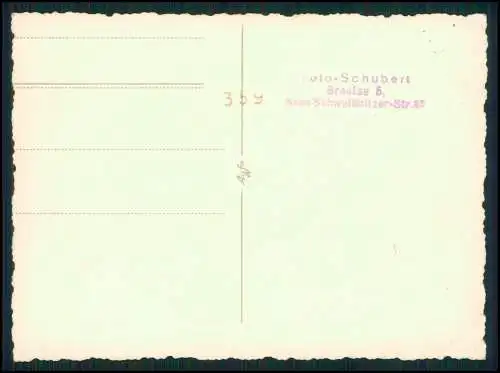 2x Foto Dorf Panorama Schlesien bei Breslau ? 1941 brennendes Haus