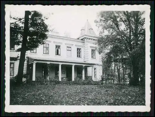 5x Foto Dorf bei Smolensk Russland Grenze Belarus Soldaten uvm. 1942