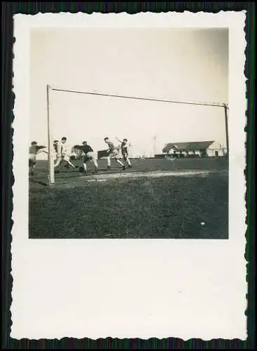 4x Foto Gebäudeaufschrift Ernst Ludwig Kaserne Wachhäuschen Soldaten Fußball uvm