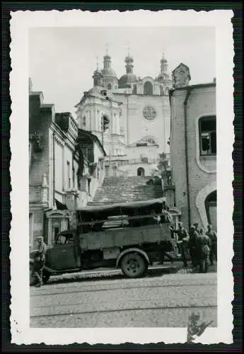 3x Foto Smolensk Russland Grenze Belarus Kathedrale Soldaten der Wehrmacht 1941