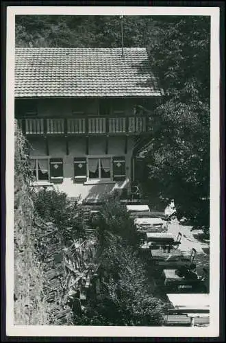 2x AK Ahrweiler-Bad Neuenahr Bunte Kuh Felsnase Ahrtal Fluß Gasthof Biergarten