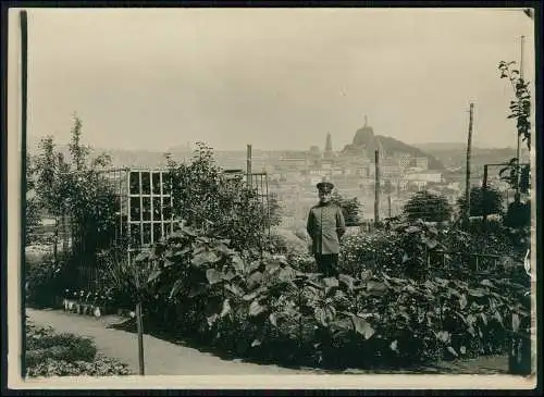 Foto 1.WK 18x13cm Belgien Frankreich 1916 Roche Arnand ? Soldat Berg mir Denkmal