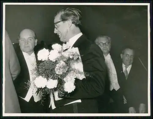 2x Foto 16x11cm Fritzlar 1945 Komponist Richard Gress Achenbach und Steinmetz