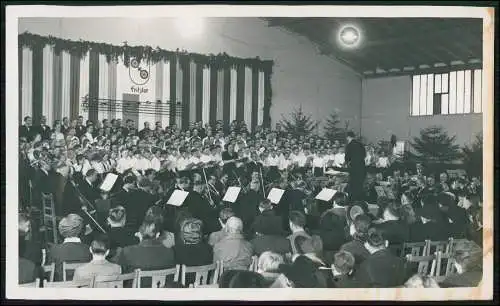 Foto 23x14cm Fritzlar Domchor 1954 Die heilige Elisabeth mit J. Haas aufgeführt