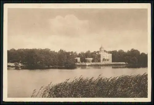 AK Ganzsache Berlin Vorstadt Potsdam Marmorpalais Refugium am Heiligen See 1934