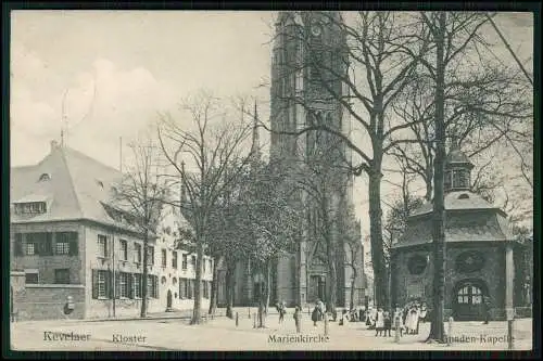 AK Kevelaer am Niederrhein Kloster Marienkirche Gnadenkapelle 1915 Soldatenbrief