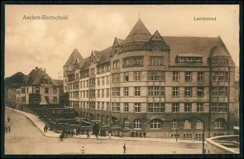 AK Ansichtskarte Burtscheid Aachen Nordrhein Westfalen Landesbad 1916 gelaufen