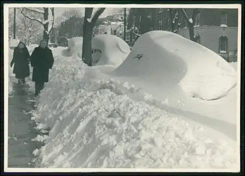 Foto 17×12 cm New York City 12th Ave Avenue USA Winter 1947-48