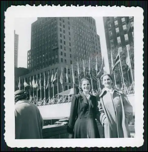 19x Foto Reise 1954 von Deutschland in die USA Amerika Besuch Familie Erlebnisse