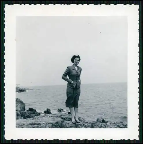 19x Foto Reise 1954 von Deutschland in die USA Amerika Besuch Familie Erlebnisse