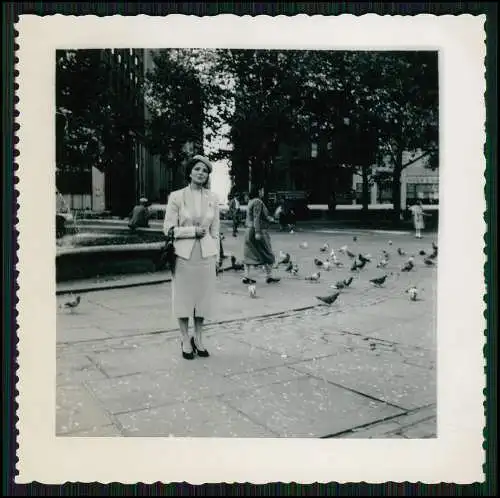 19x Foto Reise 1954 von Deutschland in die USA Amerika Besuch Familie Erlebnisse