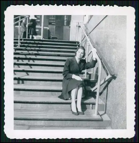 19x Foto Reise 1954 von Deutschland in die USA Amerika Besuch Familie Erlebnisse