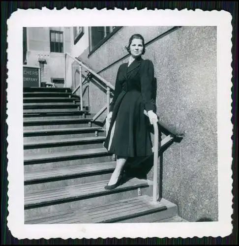 19x Foto Reise 1954 von Deutschland in die USA Amerika Besuch Familie Erlebnisse