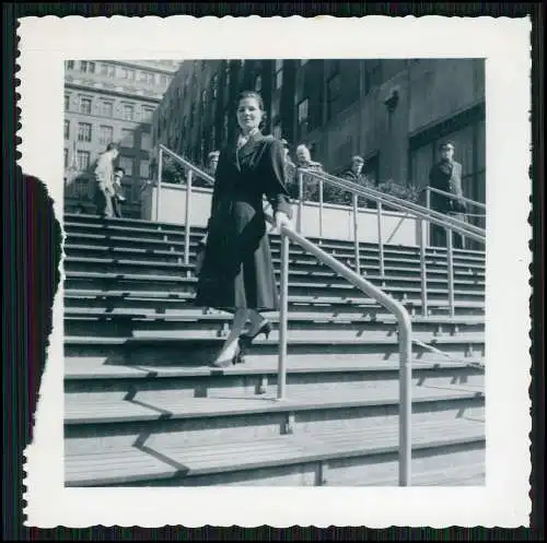 19x Foto Reise 1954 von Deutschland in die USA Amerika Besuch Familie Erlebnisse