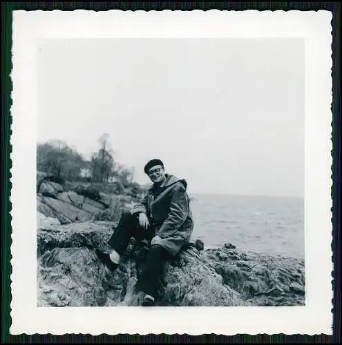 19x Foto Reise 1954 von Deutschland in die USA Amerika Besuch Familie Erlebnisse